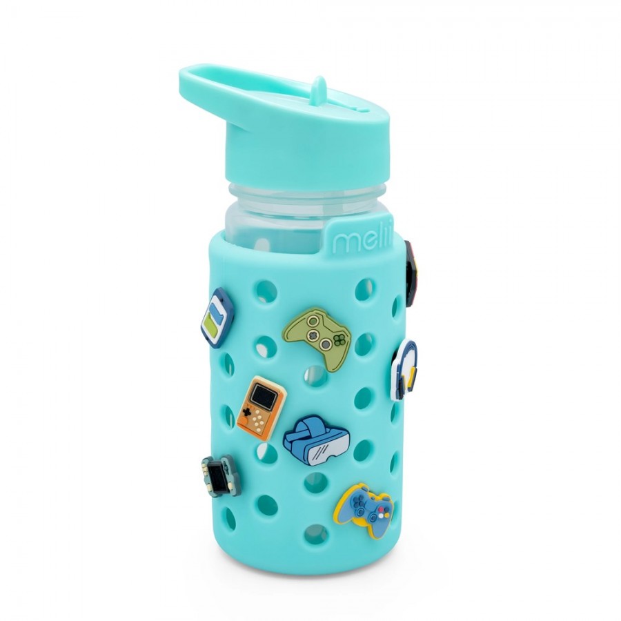Melii – Παγούρι με Charms μπλε 450ml (MEL27700)