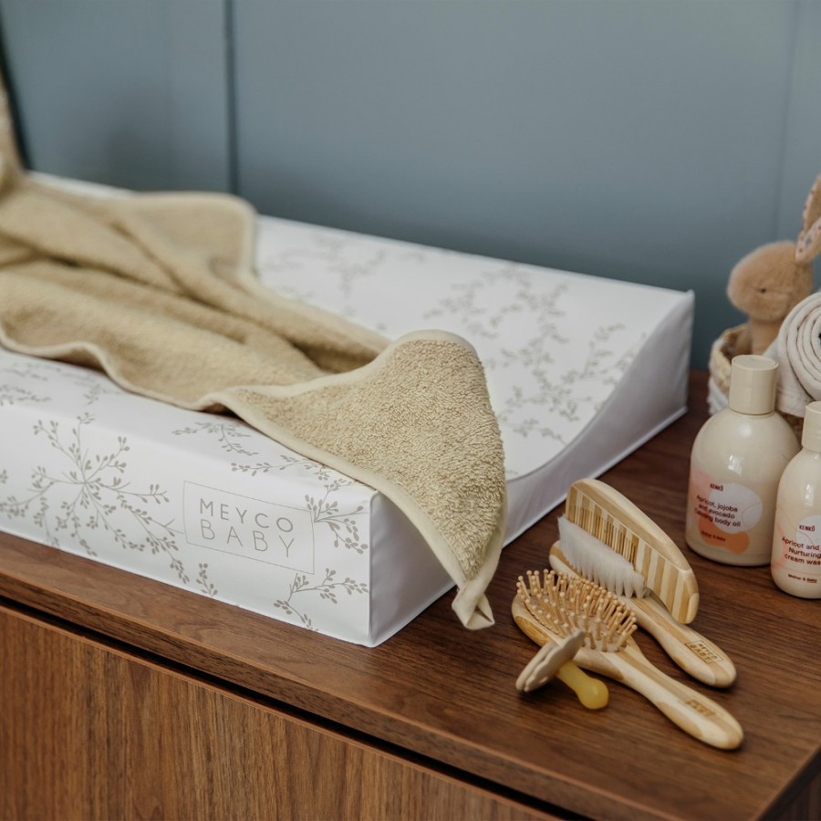 Meyco Μαλακή Αλλαξιέρα Μωρού Branches Sand 50x70cm (MEY-294) Meyco Μαλακή Αλλαξιέρα Μωρού Branches Sand 50x70cm (MEY-294)