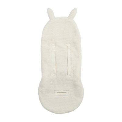 Meyco Wrap Κουβερτούλα Teddy για τη βόλτα Rabbit Natural (MEY-296.241.76.00)