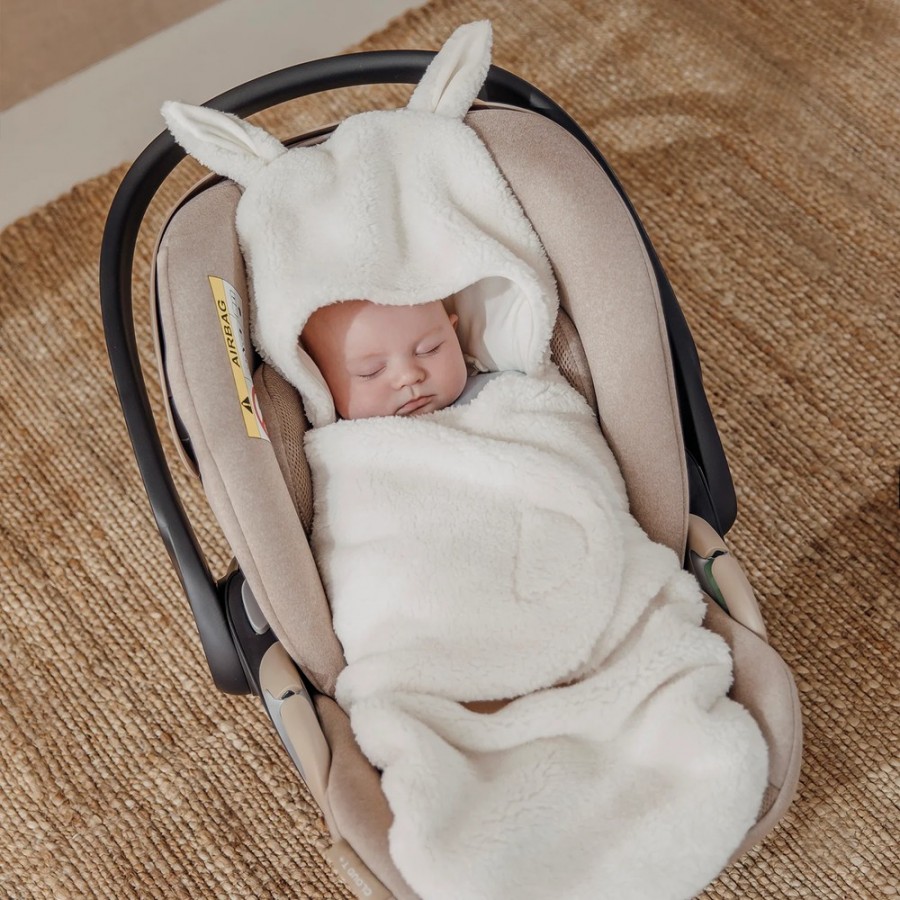 Meyco Wrap Κουβερτούλα Teddy για τη βόλτα Rabbit Natural (MEY-296.241.76.00) Meyco Wrap Κουβερτούλα Teddy για τη βόλτα Rabbit Natural (MEY-296.241.76.00)