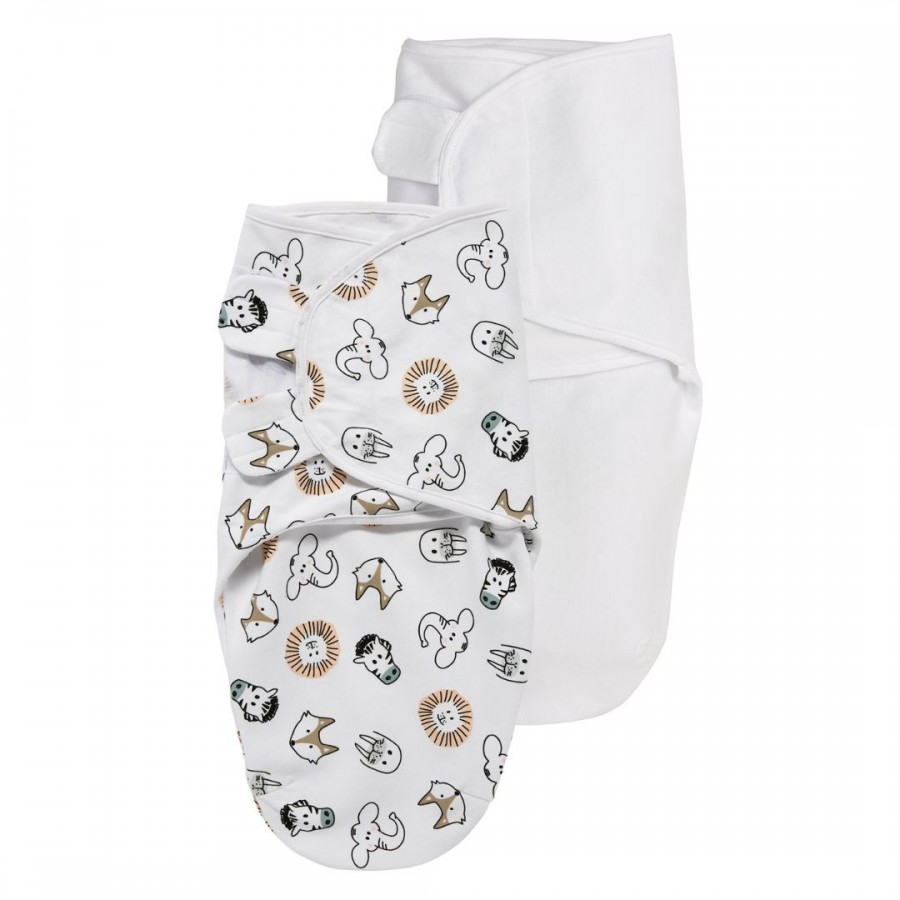 Meyco Πάνες Φασκιώματος 2 Pack Swaddle Animal Multicolour 0-3 μηνών (MEY-310019) Meyco Πάνες Φασκιώματος 2 Pack Swaddle Animal Multicolour 0-3 μηνών (MEY-310019)