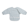 Meyco Σαλιάρα με Μανίκια Fat Stripe Jeans Blue (MEY-242.253.78.00A)