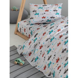 Palamaiki Home Σεντόνια Σετ 3 Τεμαχίων για Βρεφικό Κρεβατάκι My Kingdom Race (MK764) Palamaiki Home Σεντόνια Σετ 3 Τεμαχίων για Βρεφικό Κρεβατάκι My Kingdom Race (MK764)