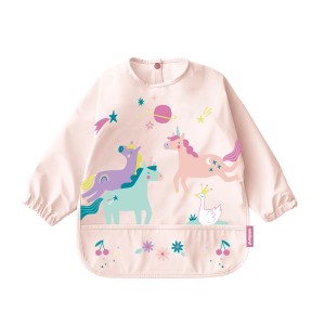 Miniland Αδιάβροχη Σαλιάρα Soft με Μανίκια Biby Fantazy (ML89647)