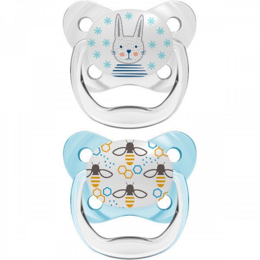 Dr. Brown's PreVent Ορθοδοντική Σιλικόνης 0-6m 2τμχ Μπλε New (PV12402) Dr. Brown's PreVent Ορθοδοντική Σιλικόνης 0-6m 2τμχ Μπλε New (PV12402)