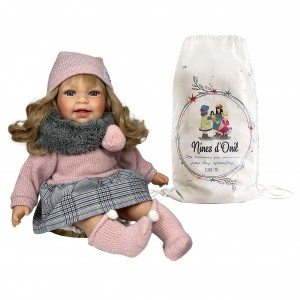 Nines D'Onil: Little Susi Winter ξανθιά-40εκ. (NDO-5110) Nines D'Onil: Little Susi Winter ξανθιά-40εκ. (NDO-5110)