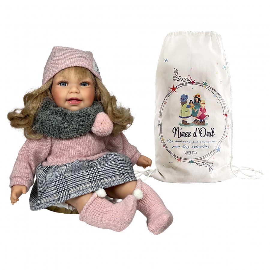 Nines D'Onil: Little Susi Winter ξανθιά-40εκ. (NDO-5110) Nines D'Onil: Little Susi Winter ξανθιά-40εκ. (NDO-5110)