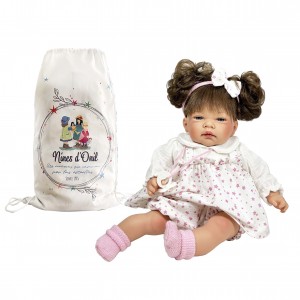 Nines D'Onil: Celia Χειροποίητη Κούκλα με κοτσιδάκια - 45 εκ. (NDO-6000) Nines D'Onil: Celia Χειροποίητη Κούκλα με κοτσιδάκια - 45 εκ. (NDO-6000)