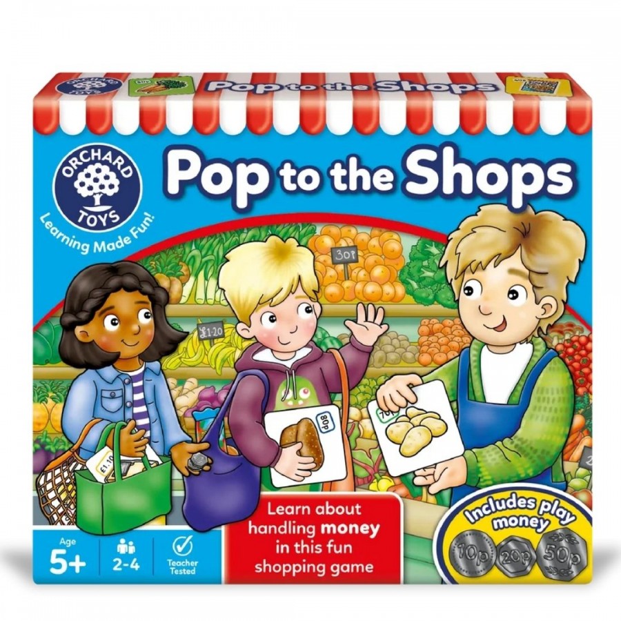 Orchard Toys Εκπαιδευτικό Επιτραπέζιο Παιχνίδι "Βόλτα στα Μαγαζιά" Για Παιδιά 5-9 ετών (ORCH030)