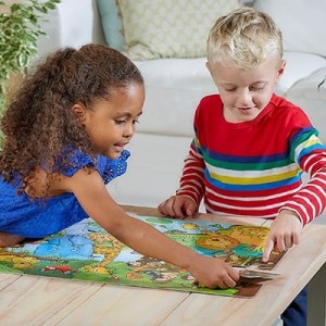 Orchard Toys "Ποιος είναι στη ζούγκλα;" (Who's in the Jungle ) Jigsaw Puzzle Ηλικίες 3+ ετών (ORCH301) Orchard Toys "Ποιος είναι στη ζούγκλα;" (Who's in the Jungle ) Jigsaw Puzzle Ηλικίες 3+ ετών (ORCH301)
