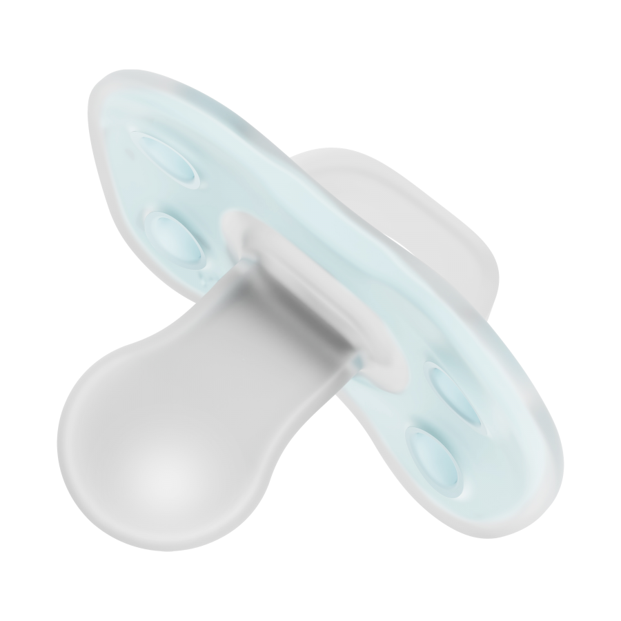 Dr Brown's Πιπίλα Σιλικόνης Advantage 0-6m Light Blue (PA11005) Dr Brown's Πιπίλα Σιλικόνης Advantage 0-6m Light Blue (PA11005)