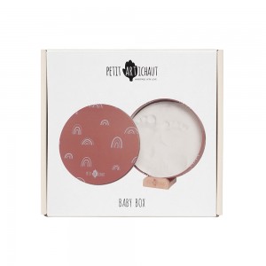 Petit Artichaut  Μεταλλικό κουτί για Αποτυπώματα Baby Box Round – Rainbow Terracotta (PA1305) Petit Artichaut  Μεταλλικό κουτί για Αποτυπώματα Baby Box Round – Rainbow Terracotta (PA1305)