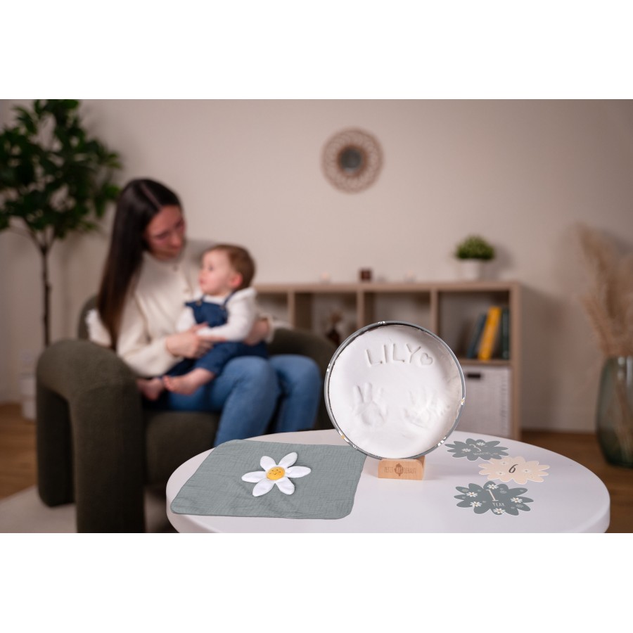 Petit Artichaut  Birth gift set – Daisy Blue (PA2508)