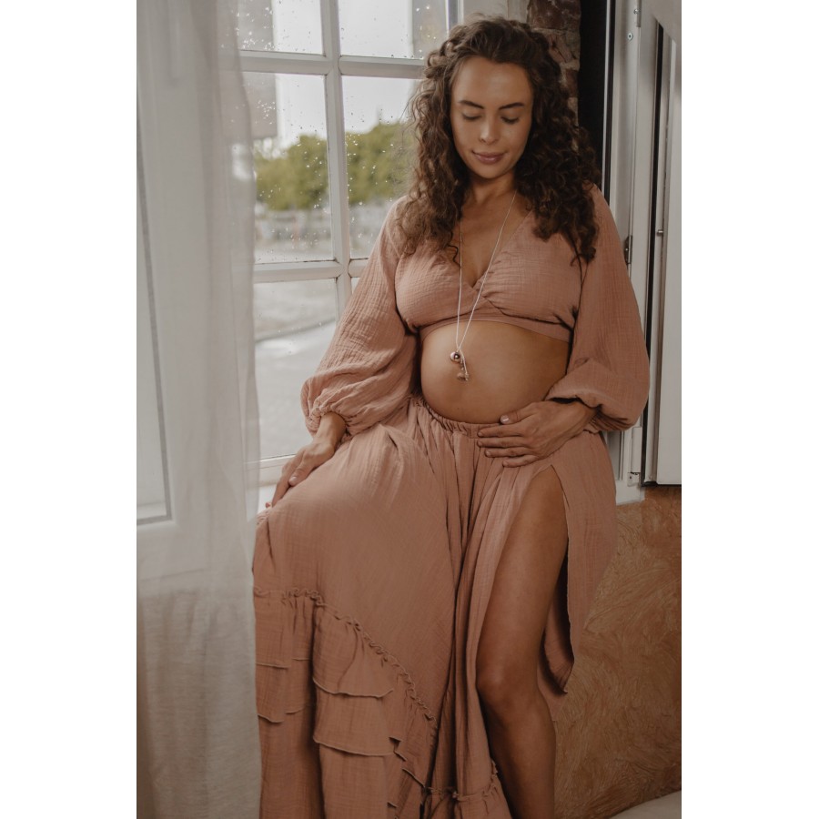 Proud Mama Bola Sofie Rose Gold Πατουσάκια (PM-671)