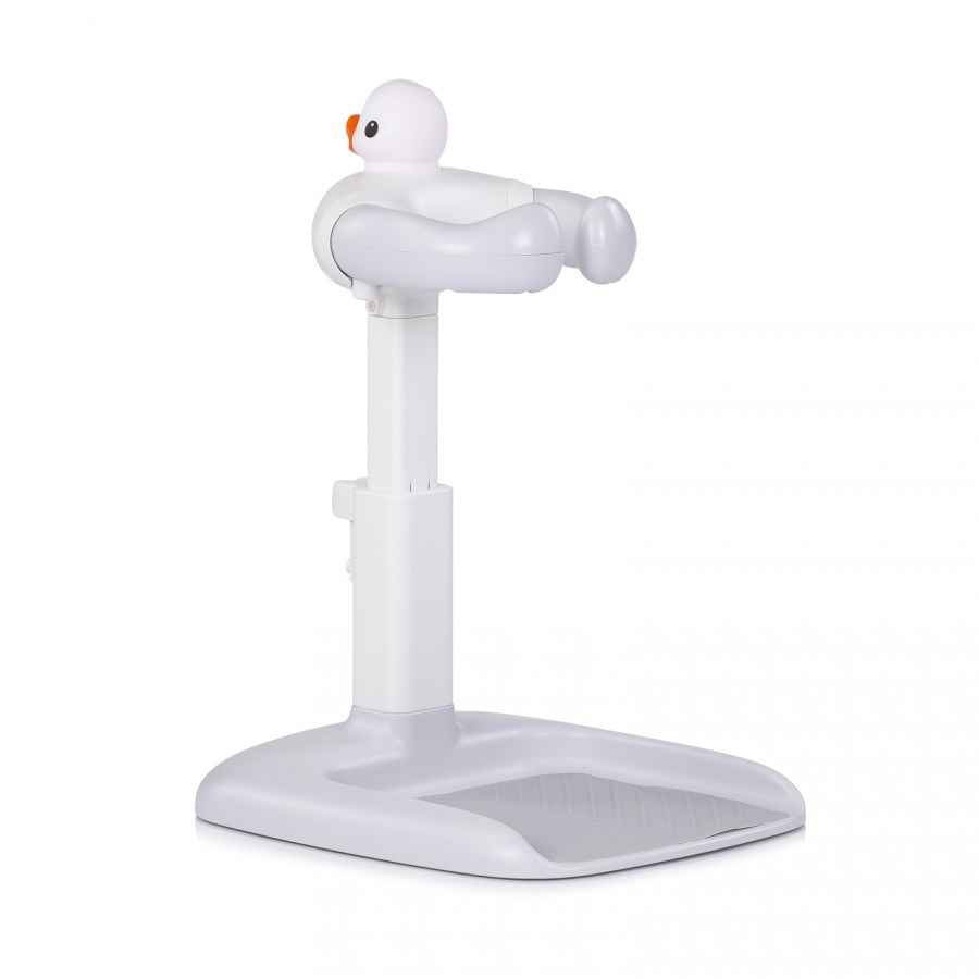 Chipolino Βάση στήριξης ντους "Duck" λευκό-γκρι (PSKDU0251WG)