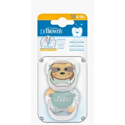 Dr. Brown's PreVent Ορθοδοντική Πιπίλα Σιλικόνης Αρκουδάκι & Zzzz Πράσινο (6-18m) 2τμχ (PV 22014) Dr. Brown's PreVent Ορθοδοντική Πιπίλα Σιλικόνης Αρκουδάκι & Zzzz Πράσινο (6-18m) 2τμχ (PV 22014)