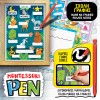 Real Fun Toys Montessori Pen Σούπερ Σχολείο (RF103201) Real Fun Toys Montessori Pen Σούπερ Σχολείο (RF103201)