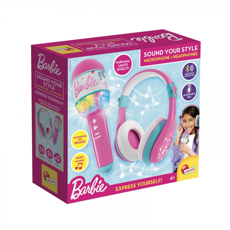 Real Fun Toys Μικρόφωνο Barbie Sound Your Style και Ακουστικά (RF104468)