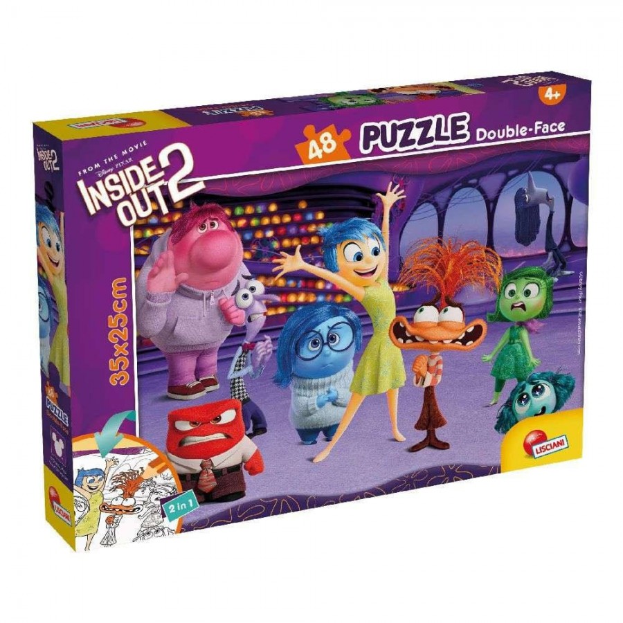 Real Fun Toys Παζλ Διπλής Όψης 48 Κομματιών - Inside Out 2 (RF109791) Real Fun Toys Παζλ Διπλής Όψης 48 Κομματιών - Inside Out 2 (RF109791)