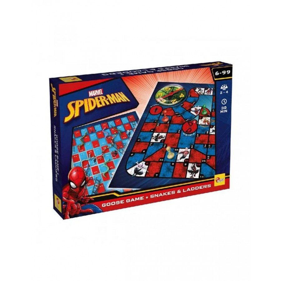 Real Fun Toys Επιτραπέζιο Spiderman Game Of The Goose and Snake And Ladders (RF113279) Real Fun Toys Επιτραπέζιο Spiderman Game Of The Goose and Snake And Ladders (RF113279)