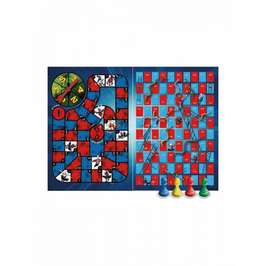 Real Fun Toys Επιτραπέζιο Spiderman Game Of The Goose and Snake And Ladders (RF113279) Real Fun Toys Επιτραπέζιο Spiderman Game Of The Goose and Snake And Ladders (RF113279)