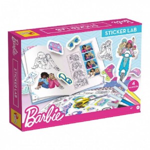 Real Fun Toys Barbie Εργαστήριο Δημιουργίας με Αυτοκόλλητα (RF113316)