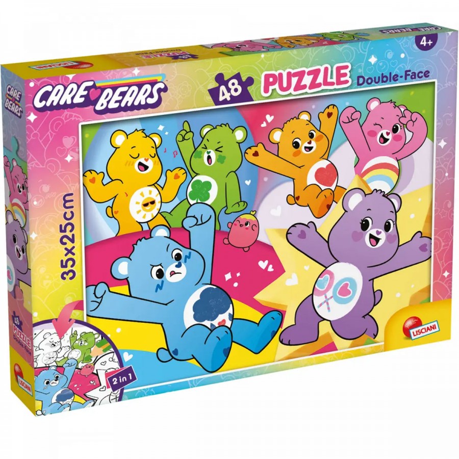 Real Fun Toys Παζλ Διπλής Όψης 48 Κομματιών - Care Bears (RF116775) Real Fun Toys Παζλ Διπλής Όψης 48 Κομματιών - Care Bears (RF116775)