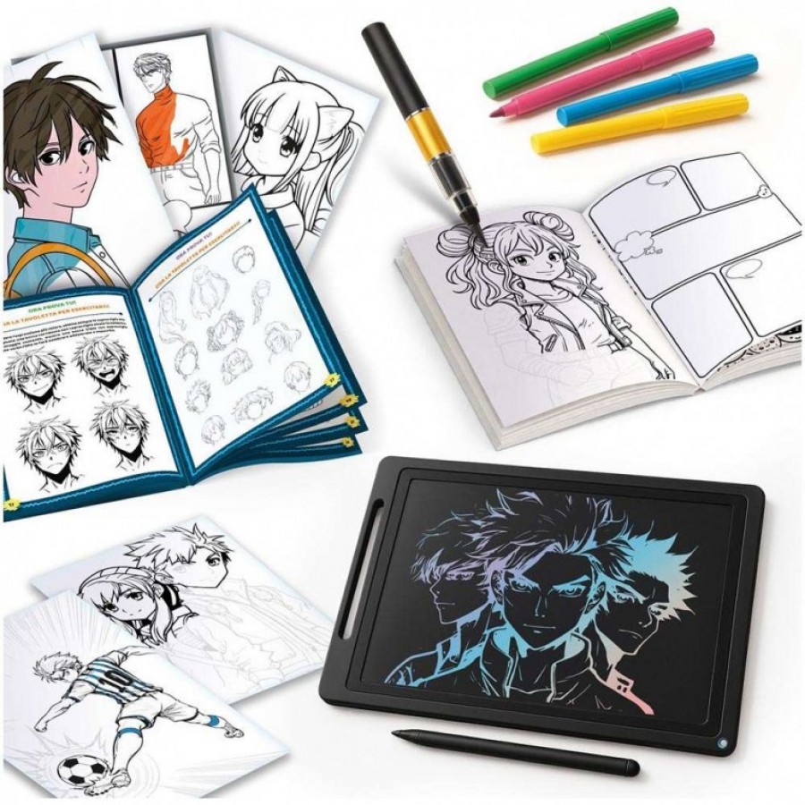 Real Fun Toys Manga Academy Εργαστήριο Σχεδιασμού με LCD Tablet Σχεδίασης (RF117352) Real Fun Toys Manga Academy Εργαστήριο Σχεδιασμού με LCD Tablet Σχεδίασης (RF117352)
