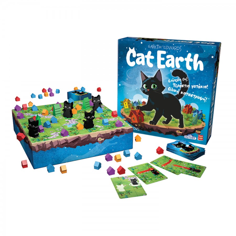 Real Fun Toys Επιτραπέζιο Cat Earth (RF60545) Real Fun Toys Επιτραπέζιο Cat Earth (RF60545)