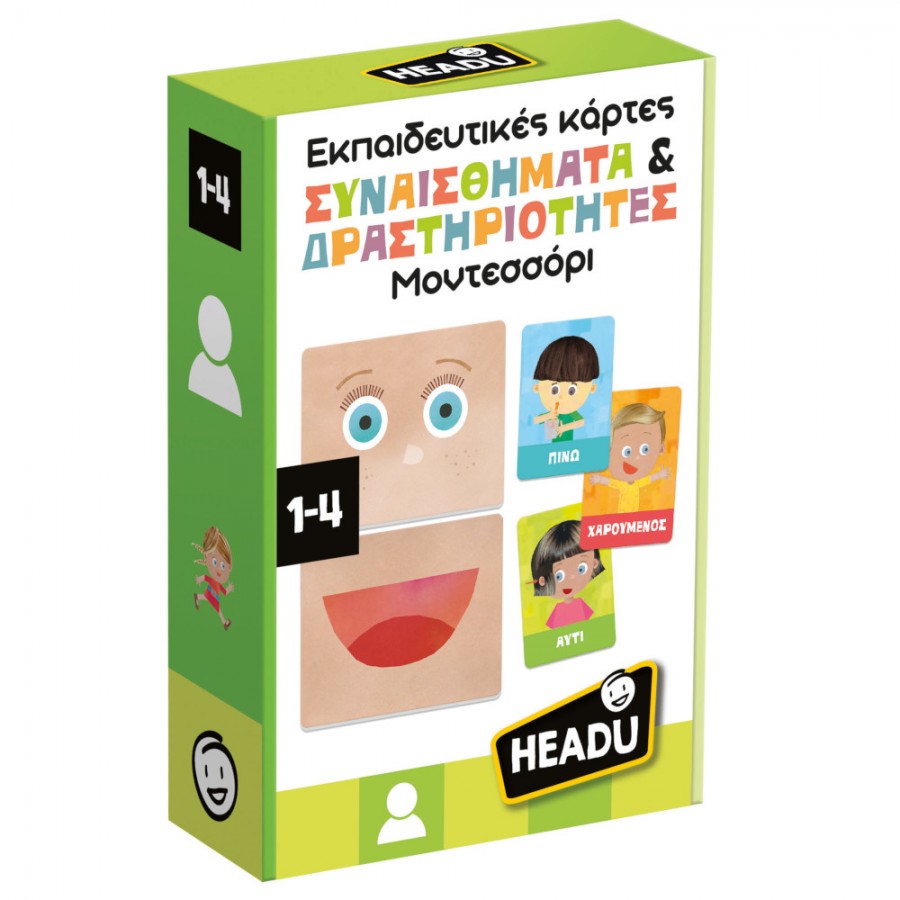 Headu Εκπαιδευτικές Κάρτες Συναισθήματα και Δραστηριότητες Montessori (RF63811) Headu Εκπαιδευτικές Κάρτες Συναισθήματα και Δραστηριότητες Montessori (RF63811)