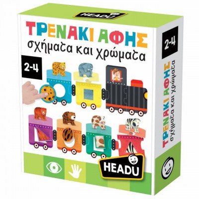 Headu Τρενάκι Αφής Σχήματα και Χρώματα (RF63859)