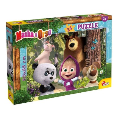 Real Fun Toys Παζλ 24 Κομματιών Masha Let's Become Friends (RF86078)