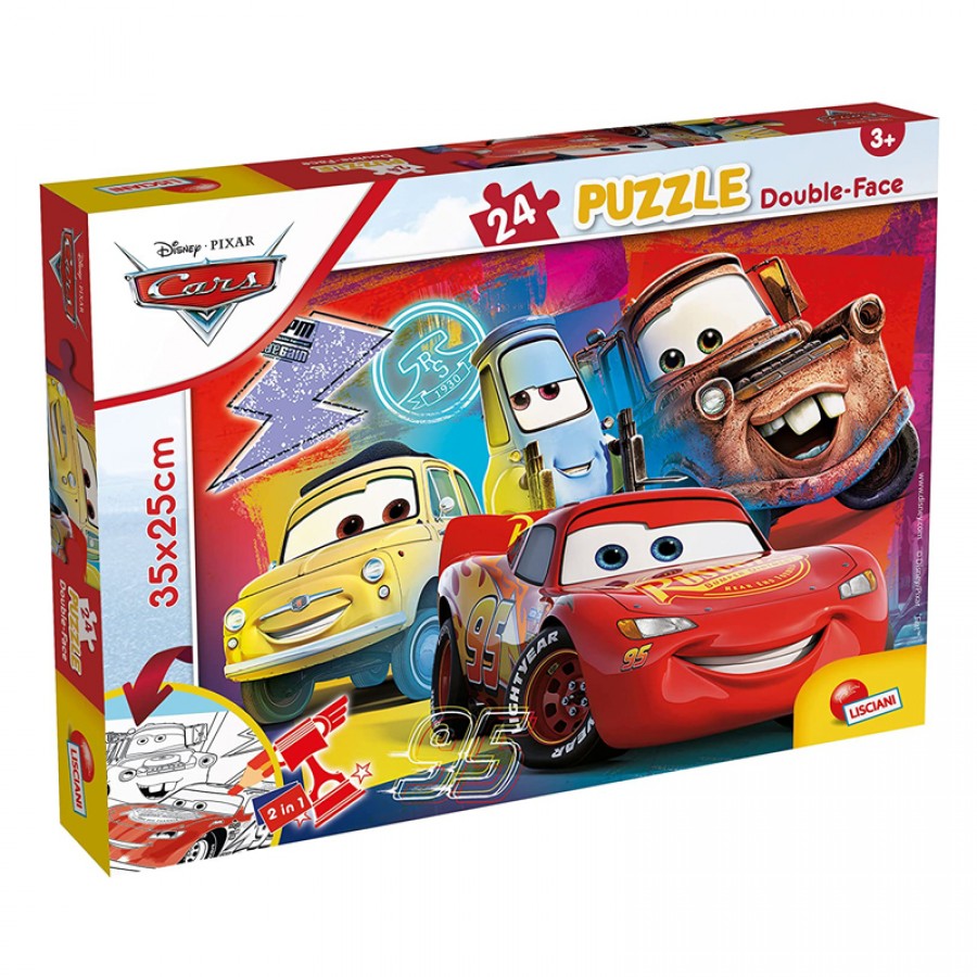 Real Fun Toys Παζλ Διπλής Όψης 24 Κομματιών - Cars (RF99498) Real Fun Toys Παζλ Διπλής Όψης 24 Κομματιών - Cars (RF99498)