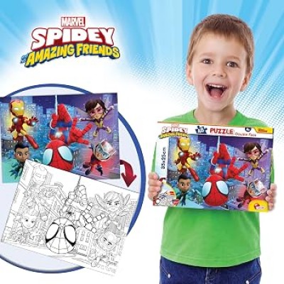 Real Fun Toys Παζλ Διπλής Όψης 48 Κομματιών - Spidey (RF99610)