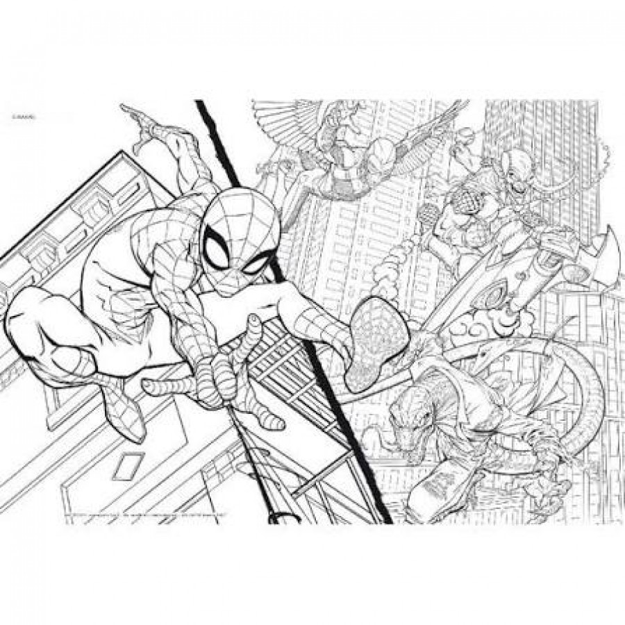 Real Fun Toys Παζλ Διπλής Όψης 108 Κομματιών - Spiderman (RF99702)
