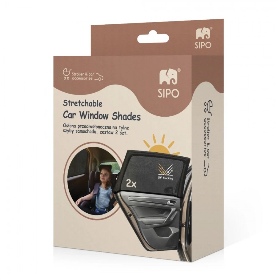 Sipo Sun Socks για Παράθυρα Αυτοκινήτου (2τμχ.) ( SIP-SCA-14) Sipo Sun Socks για Παράθυρα Αυτοκινήτου (2τμχ.) ( SIP-SCA-14)