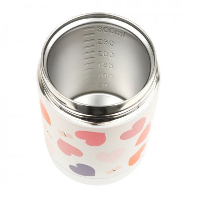 A little lovely company: Θερμός φαγητού από ανοξείδωτο ατσάλι 300ml Hearts (SSFJHE05) A little lovely company: Θερμός φαγητού από ανοξείδωτο ατσάλι 300ml Hearts (SSFJHE05)