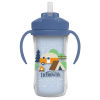 Dr. Brown's Κύπελλο Θερμός 300 ml με Καλαμάκι & Λαβές 12m+ Μπλε (TC01202)
