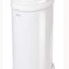 Ubbi: Κάδος για πάνες από ατσάλι με κλειδαριά ασφαλείας-White (UB-10000)