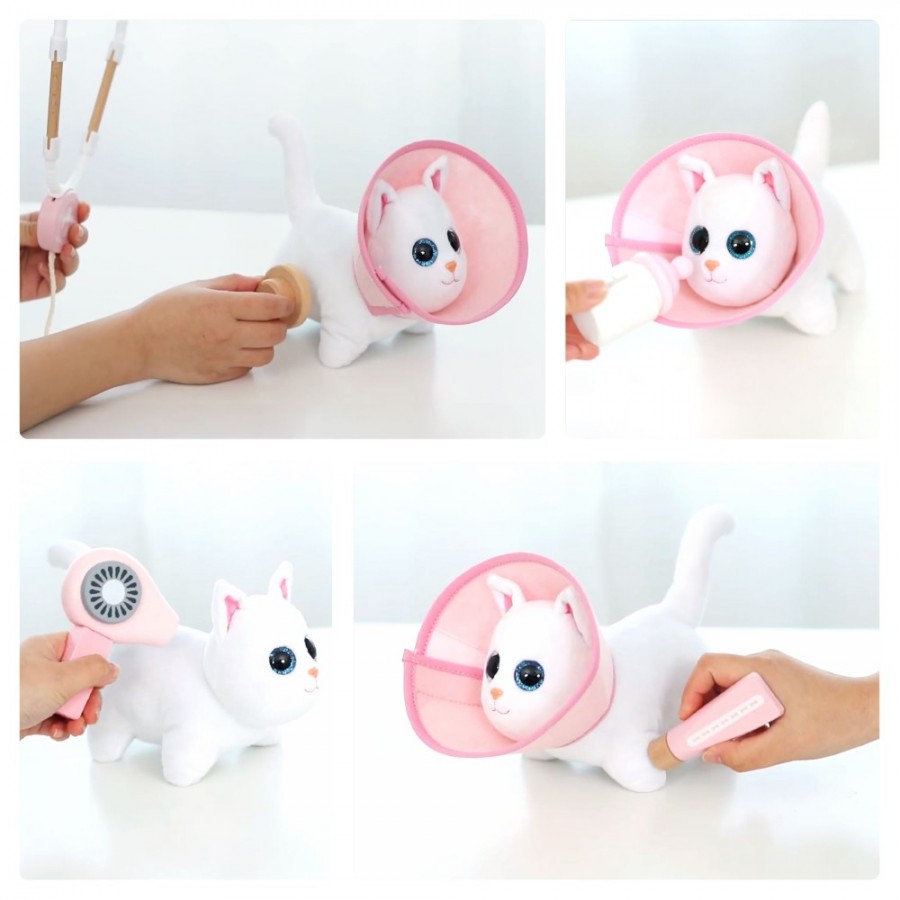 Umu Ξύλινο Σετ Κτηνιάτρου Με Γατάκι (UMU1340)