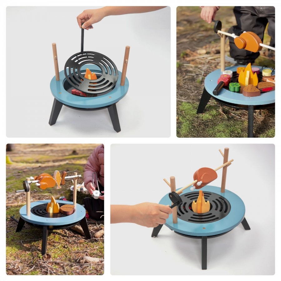 Umu Ξύλινο Σετ Μπάρμπεκιου (UMU1355)