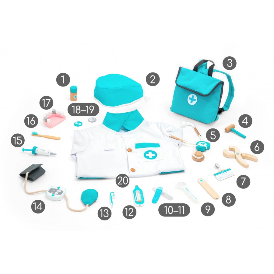 Το Πρώτο μου Βαλιτσάκι Γιατρού Τυρκουάζ (UMU1362)