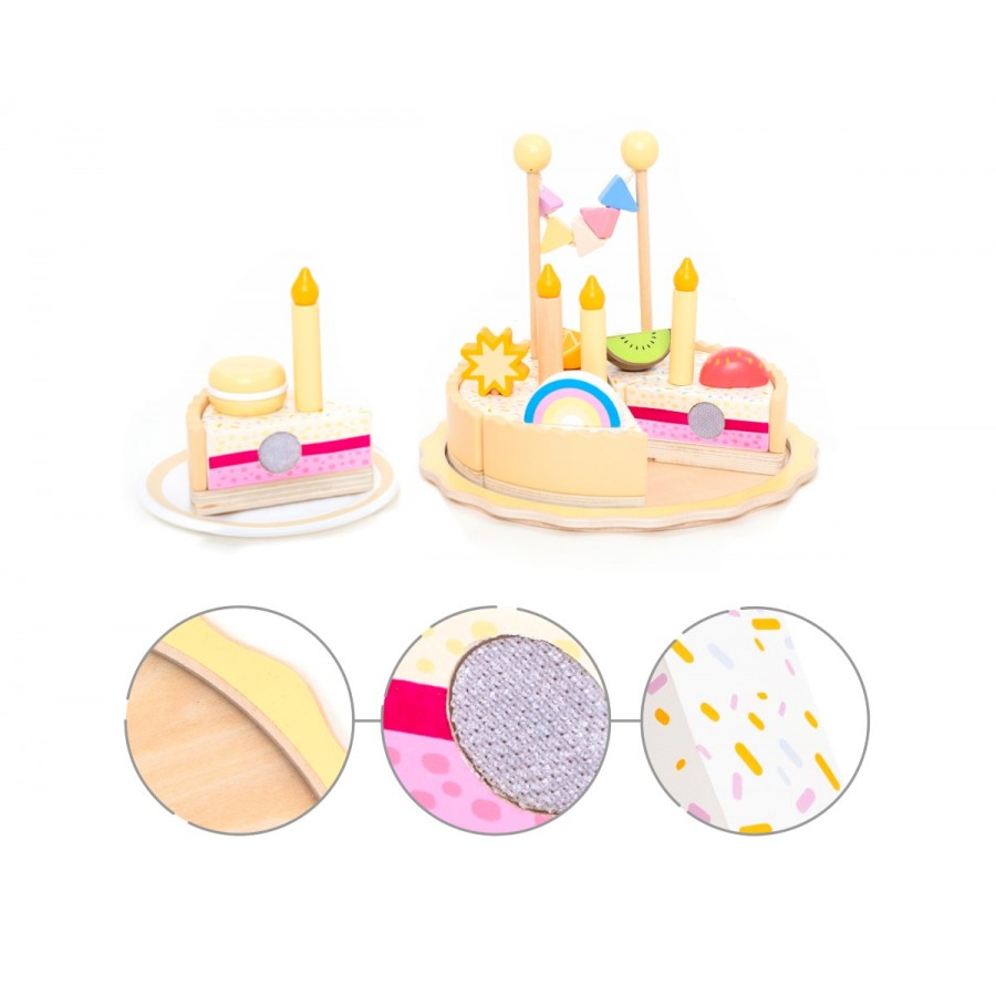Umu Ξύλινο Σετ Τούρτας (UMU1365)