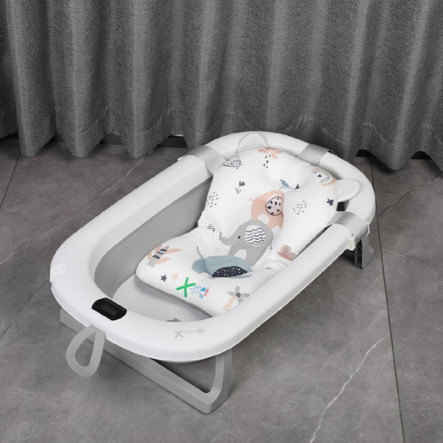 X-treme Baby Πτυσσόμενο μπανάκι μωρού με ενσωματωμένο θερμόμετρο Grey (XT318) X-treme Baby Πτυσσόμενο μπανάκι μωρού με ενσωματωμένο θερμόμετρο Grey (XT318)
