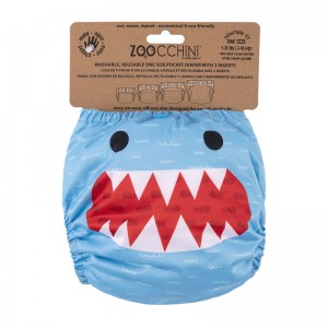 Zoocchini Πλενόμενη Πάνα Shark (ZOO13806) Zoocchini Πλενόμενη Πάνα Shark (ZOO13806)