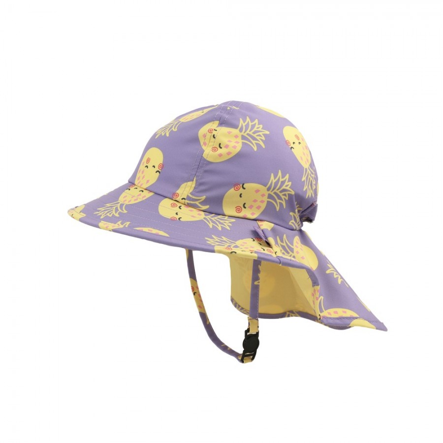 Zoocchini Καπέλο Cape Sunhat UPF50 Pineapple ( ZOO15059)