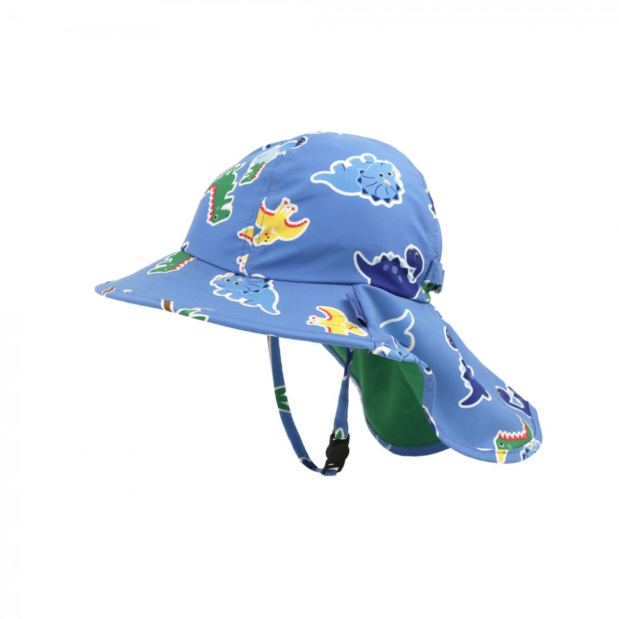 Zoocchini Καπέλο Cape Sunhat UPF50 Devin the Dinosaur And Friends (ZOO15060)