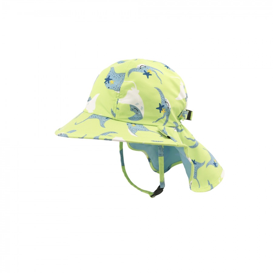 Zoocchini Καπέλο Cape Sunhat UPF50 Stingray (ZOO15063)