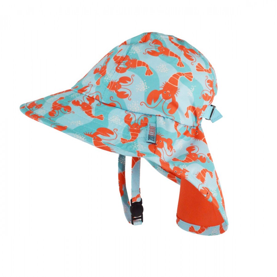 Zoocchini Cape Sunhat UPF50 Lobster 6-24 μηνών (ZOO15067) Zoocchini Cape Sunhat UPF50 Lobster 6-24 μηνών (ZOO15067)