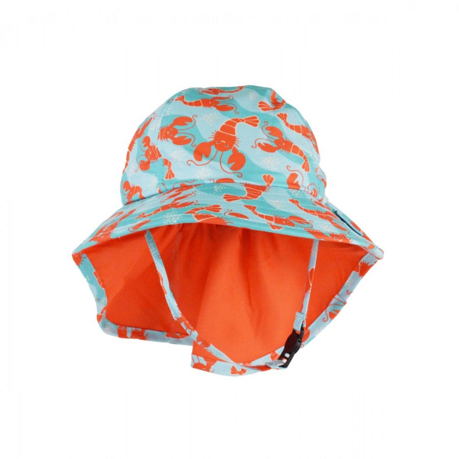 Zoocchini Cape Sunhat UPF50 Lobster 6-24 μηνών (ZOO15067) Zoocchini Cape Sunhat UPF50 Lobster 6-24 μηνών (ZOO15067)